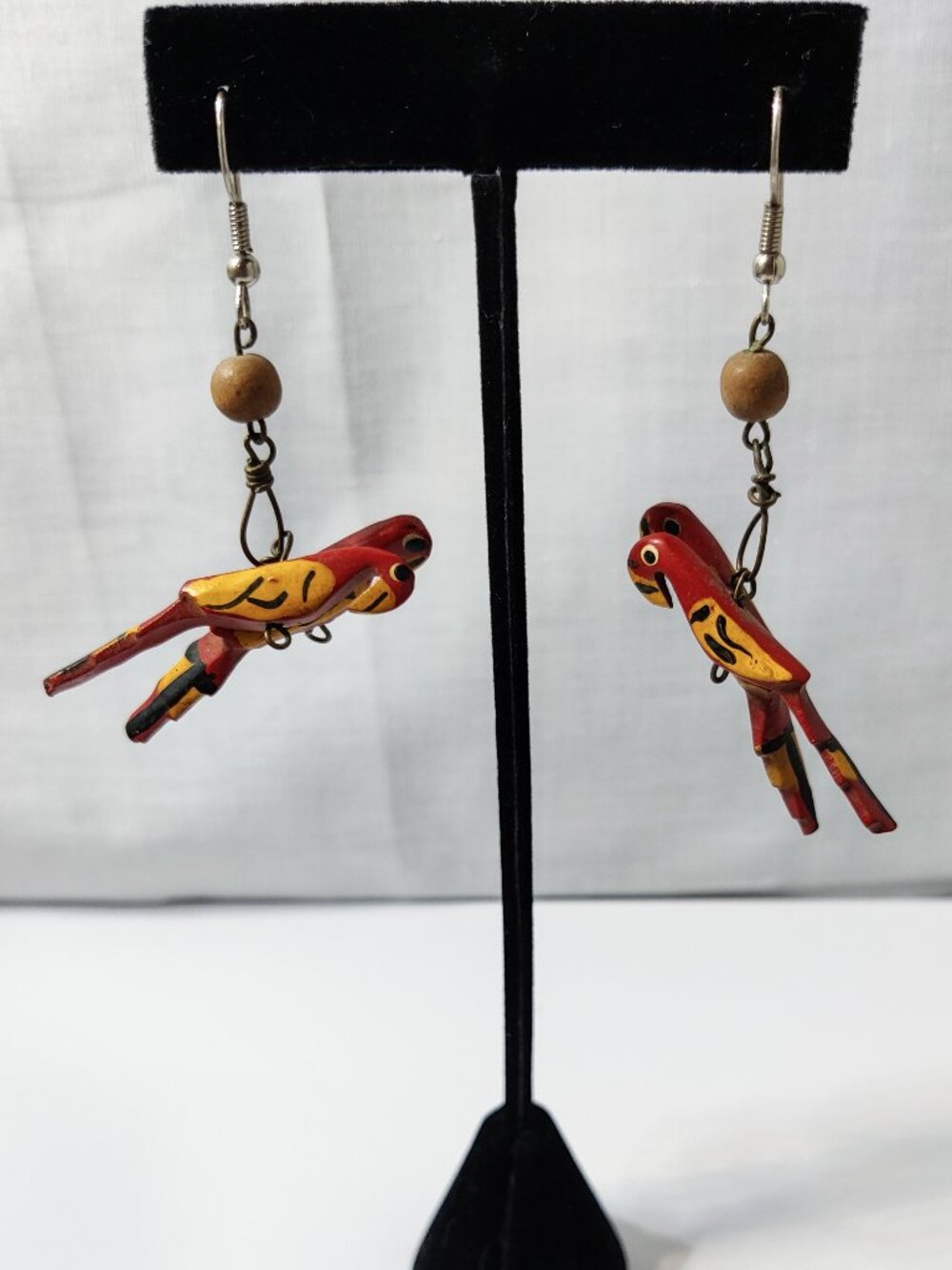 Birbs - Vintage Whimsical Parrot Earrings